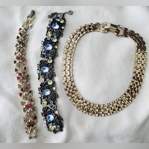 Vintage CORO Jewellery Lot | 3pcs as shown | Flawed Craft Jewellery